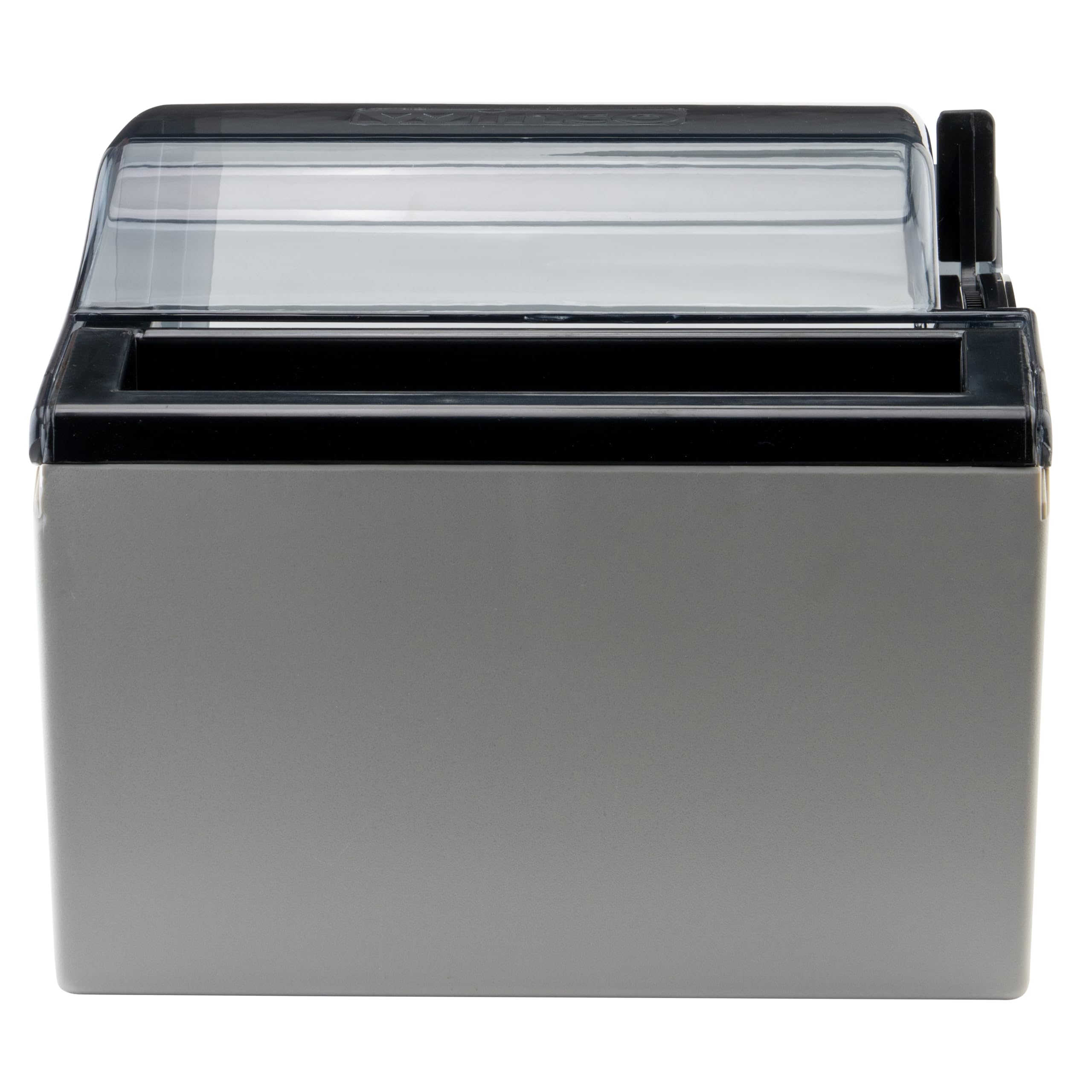 Winco Paper Towel Dispenser, Medium, Gray, Black