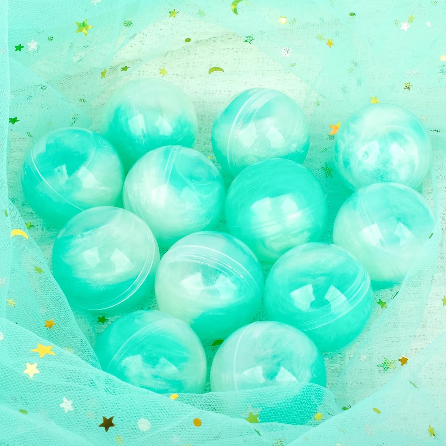 Skiennix Frozen Slime Party Favors - 24 Pack Ice Slime Balls for Kids | Perfect for Valentine's Day & Easter Goodie Bags
