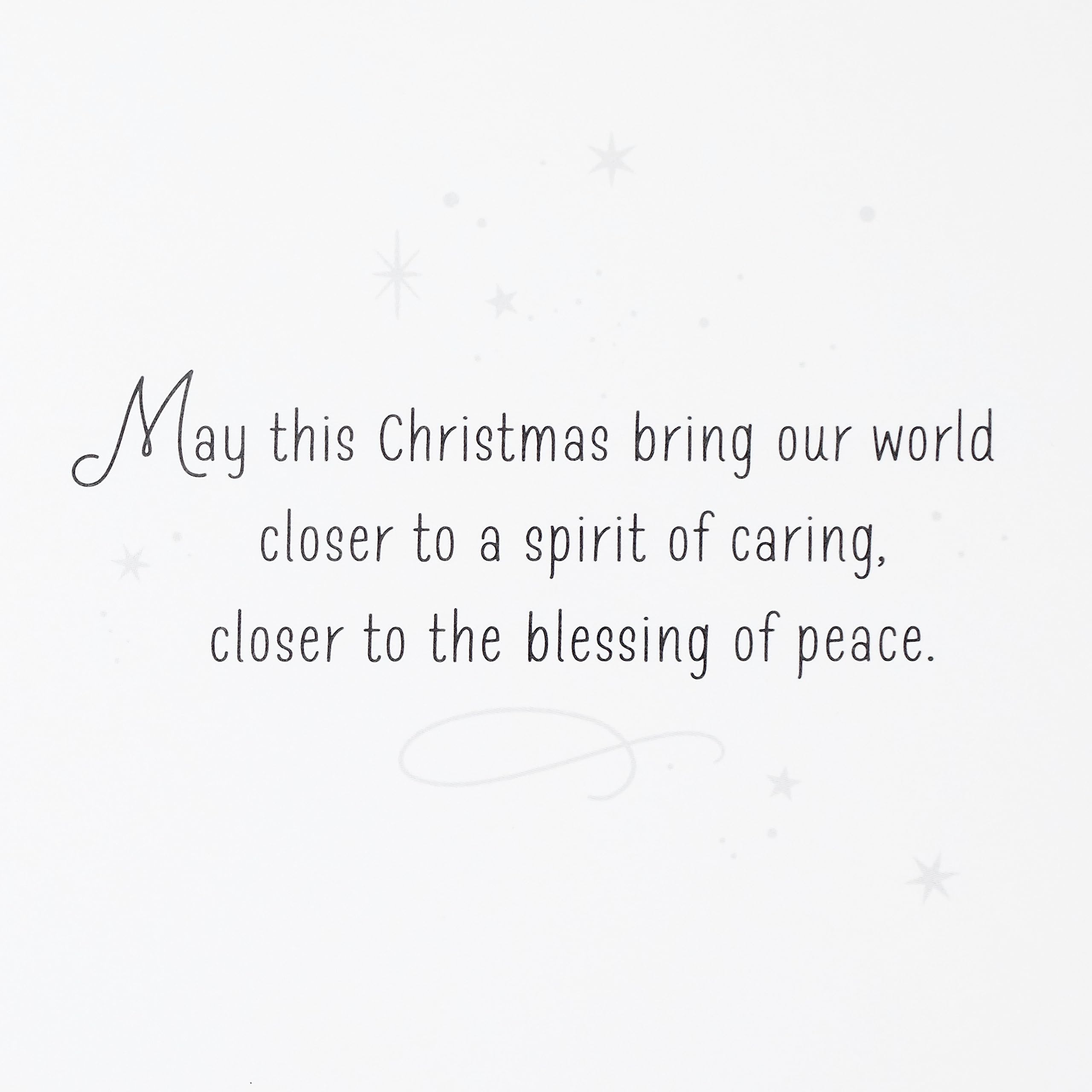 Hallmark Spiritual Boxed Christmas Cards (16 Cards and Envelopes) Gold and White, That is Christmas