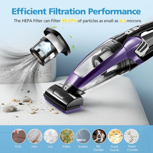 Bissell Vacuum Replacement Filter - 4 Pack of Mesh & Foam Filters for Pet Hair Eraser | Compatible with 2284W, 2390A
