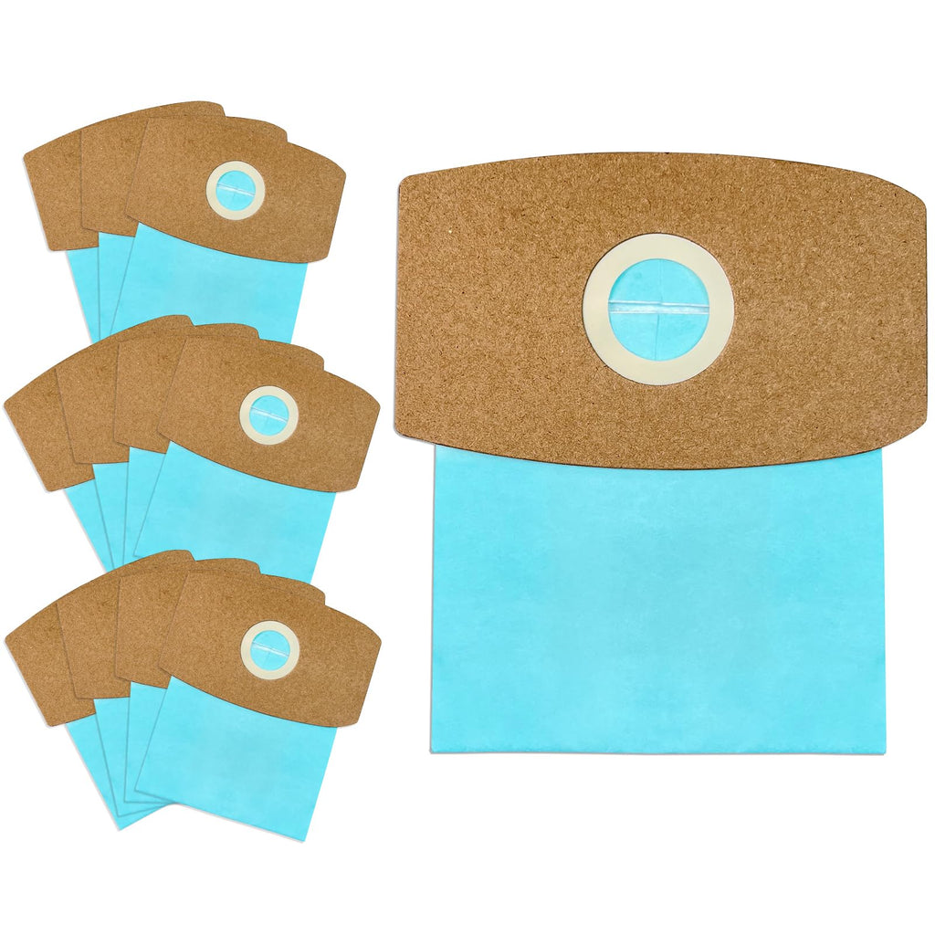 12 Pack Type S Vacuum Bags for Riccar SupraQuik & Simplicity SS-6 Type S, Sport S100 Models Canister Vacuum Cleaner #Part RSQ1 RSQ-6 SS-6