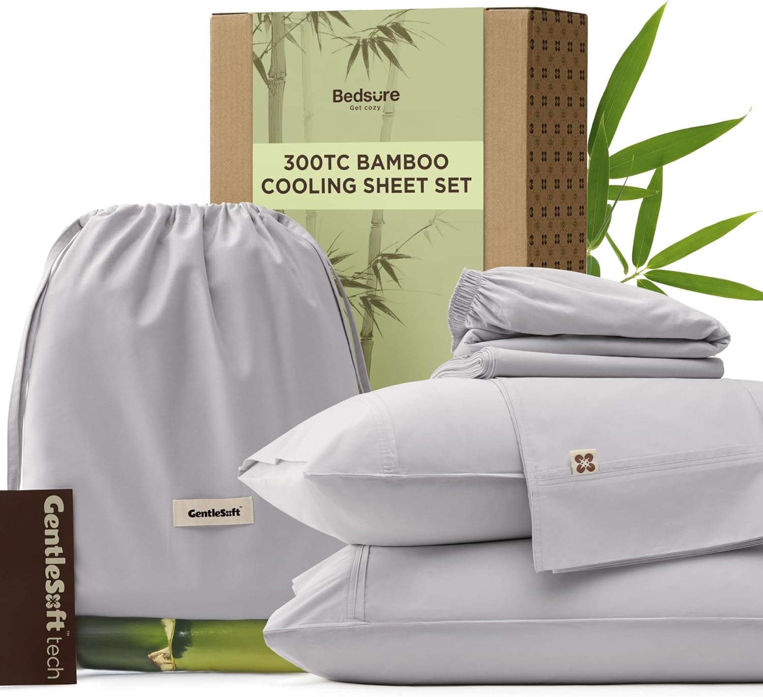Skiennix Cooling Sheets - Free Rayon Blend Sheets With Purchase | Soft, Breathable Comfort