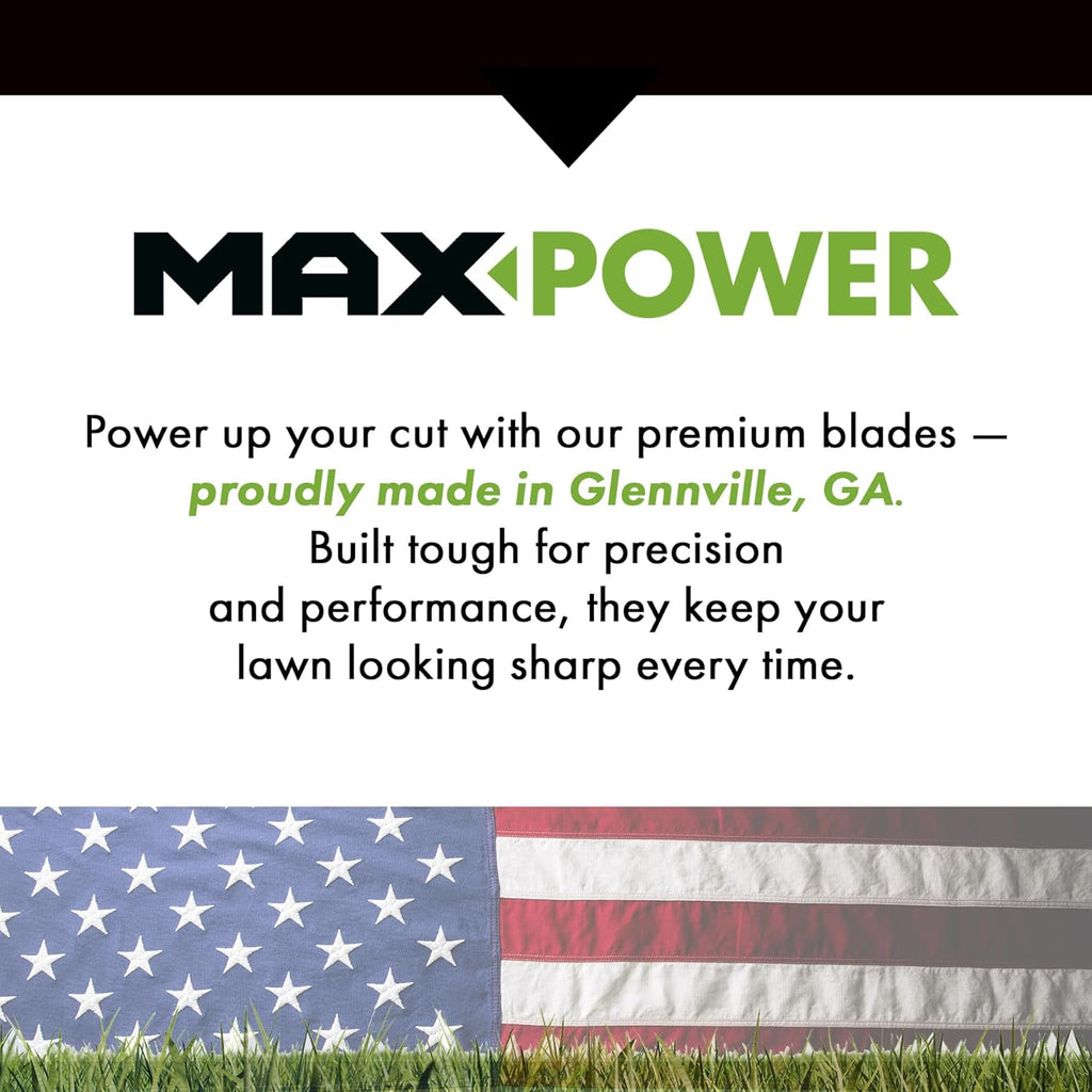 Maxpower 331528B Mulching Blade - 21 Inch Replacement for MTD, Cub Cadet, Troy-Bilt | Durable & Efficient