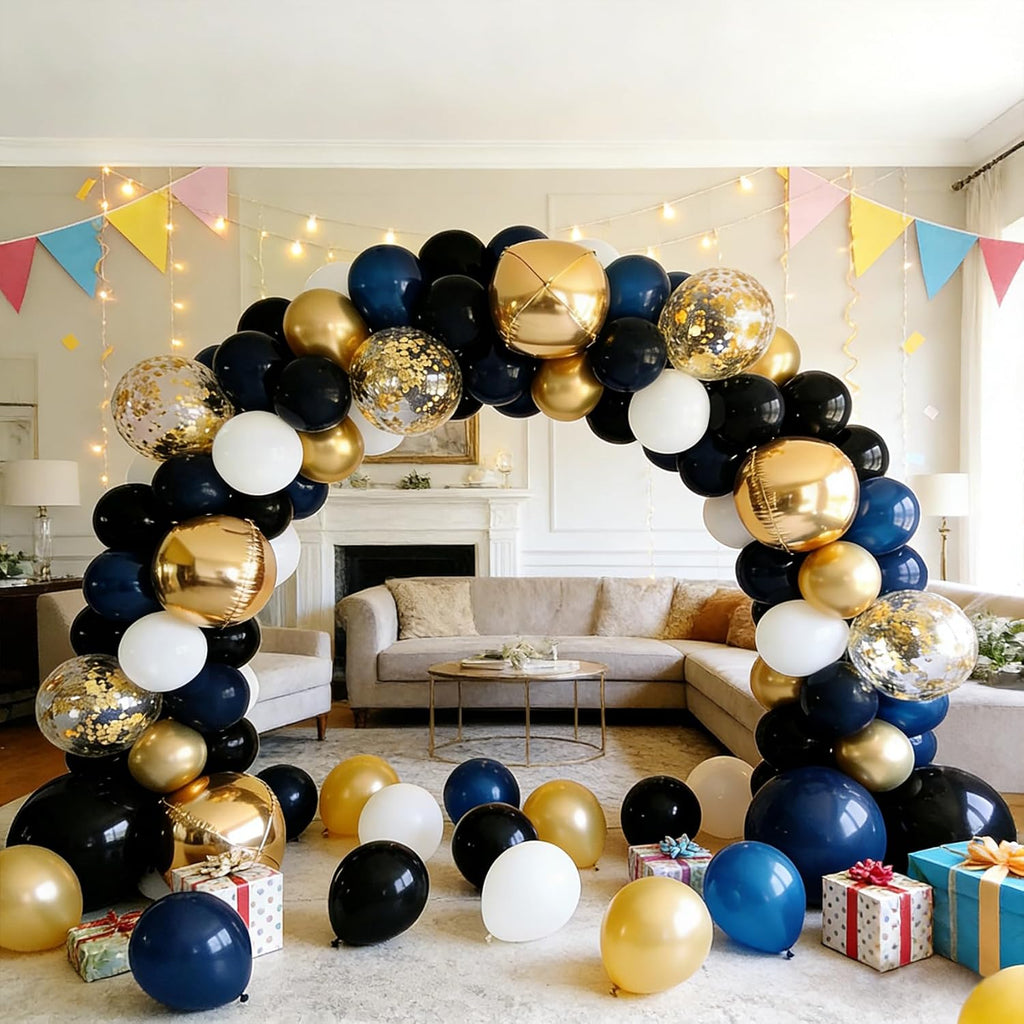 Black Balloons - 60 PCS 12-Inch Latex Balloons for Birthday, Wedding, Baby Shower & Holiday Decor