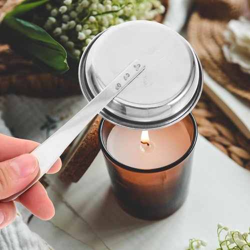 Angoily Candle Snuffer - Portable Stainless Steel Tool with Long Handle for Safe Flame Extinguishing | 6.69 Inches