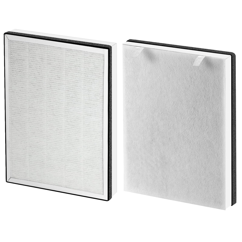Vital 100 Replacement Filter for LEVOIT Vital 100 Air Purifier, 3-in-1 True HEPA Filter and High Efficiency Acitvated Carbon Filter,Part Number Vital 100-RF, 2 Pack by APPLIANCEMATES