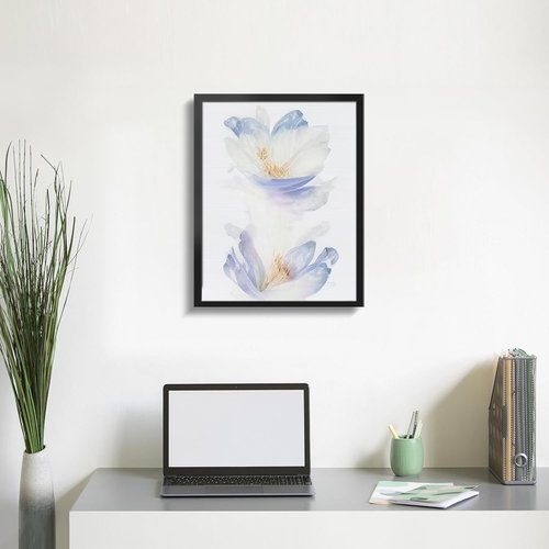 LaVie Home 13x16 Picture Frame - Classic Black Wall Display Frame with HD Plexiglas | Vertical & Horizontal Use