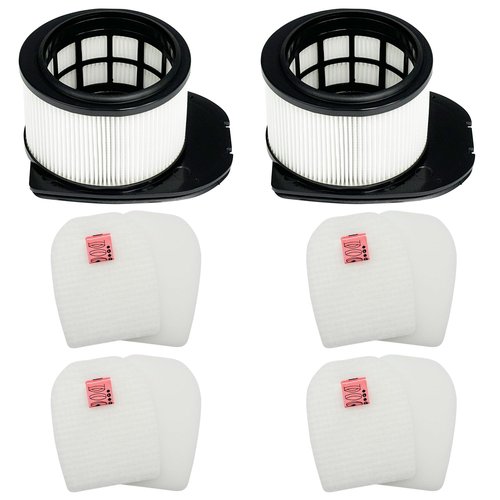 IZ862H 6-Piece Filter Kit for Shark Stratos Vacuum, IZ562H, IZ540H | Compatible with UZ565H, IZ840, IZ800 | Includes Foam & Felt Pre-Motor Filters