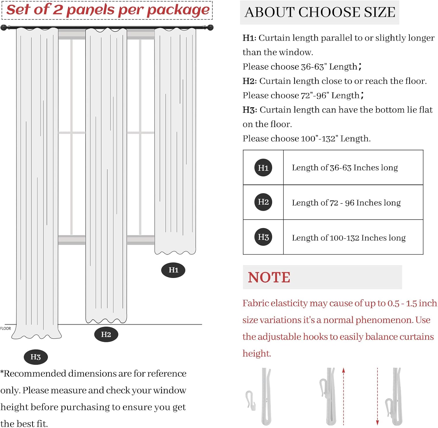 Skiennix 100% Blackout Linen Curtains - 96-Inch Insulated Heavy Drapes for Sliding Glass Doors | Off Beige