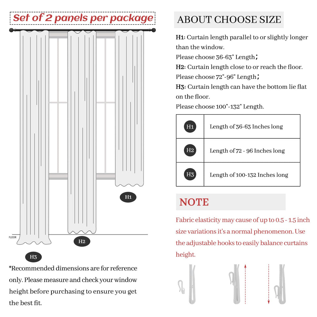 100% Blackout Linen 96 Inch Curtains 2 Panel Set for Bedroom, Modern Pinch Pleated Natural Linen Off Beige White Insulated Heavy Curtain 40 x 96 Inches Length Sliding Glass Door Room Darkening Drapes