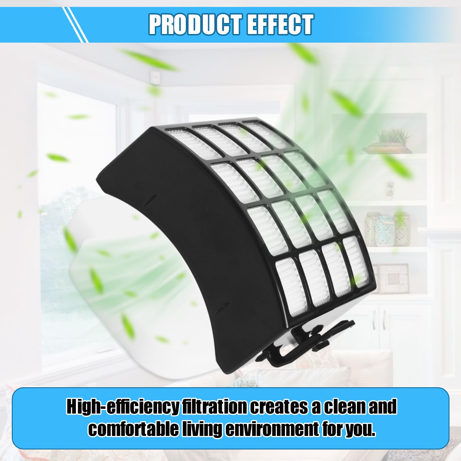 Replacement Shark AZ3002 Filters，For Shark Stratos Duoclean Powerfins Hairpro Powered Lift-Away Upright Vacuum Cleaner AZ3002 AZ3000 AZ3000W