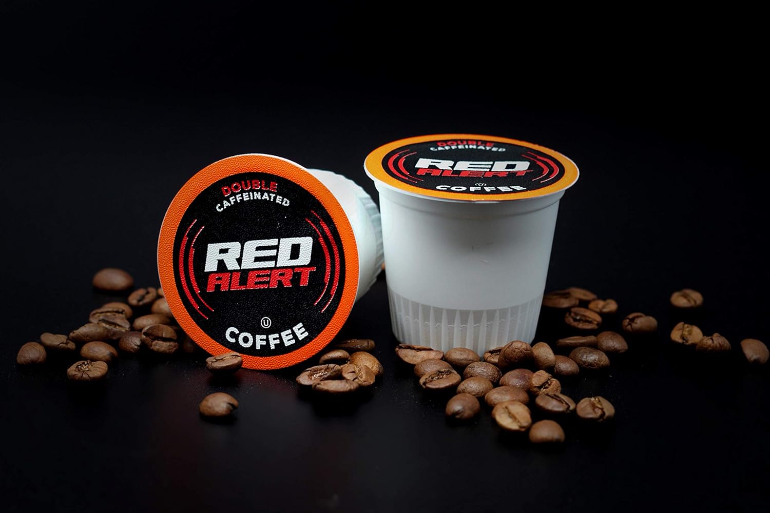 Red Alert Coffee Extra Strong Coffee Pods - Recyclable & Compatible With 2.0 Keurig Brewers | 40 Count Pack