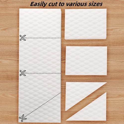 Magic Sponges Eraser Mop Pads,Melamine Sponge Cleaning Pad Mop Refill for Kitchen Bathroom Swimming Pool Boat (12.9x4.72x0.98in)