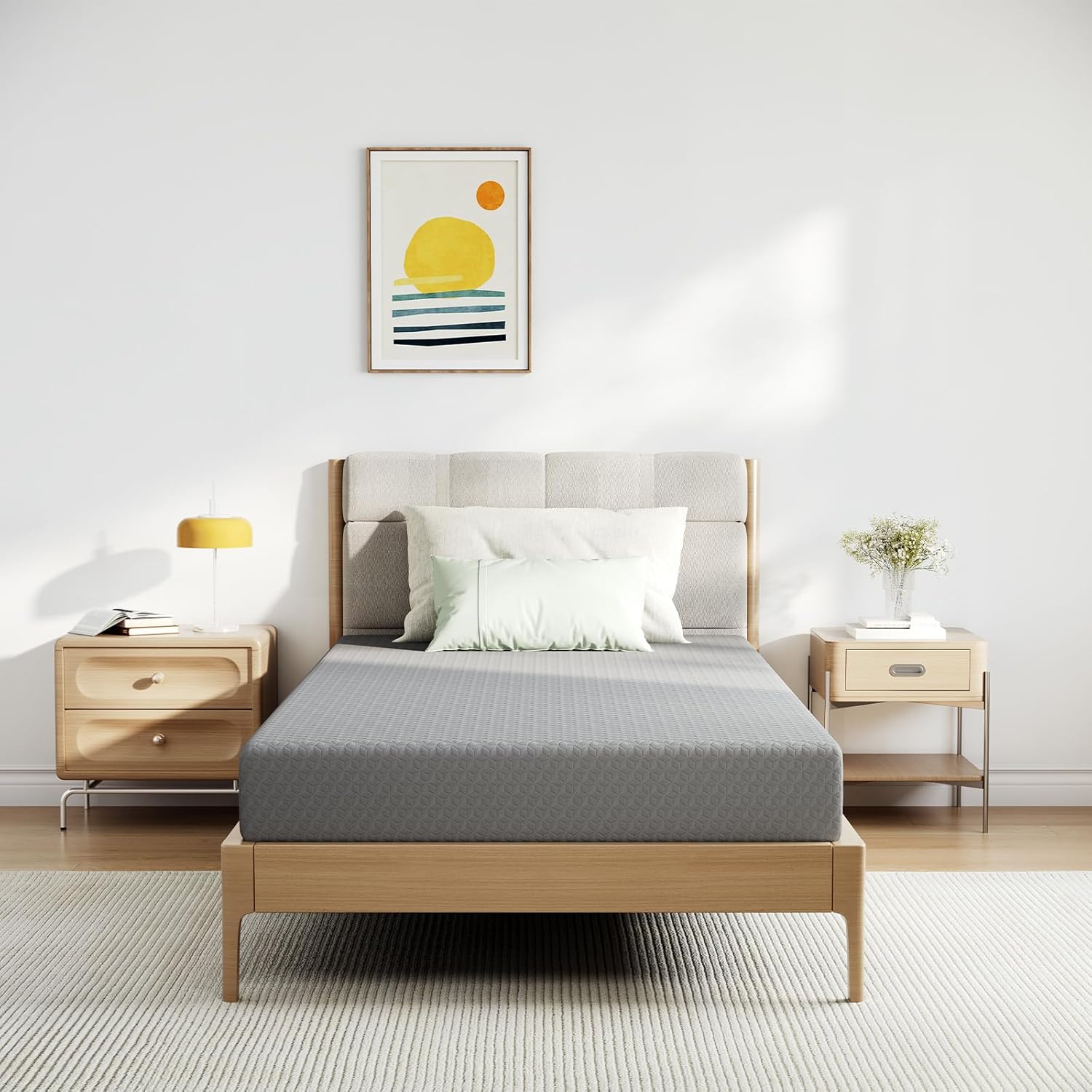 Novilla Twin Mattress - 5-Inch Gel-Infused Memory Foam for Kids | Pressure-Relieving & Cool Touch, CertiPUR-US Certified