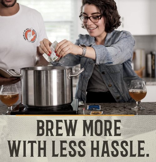 Craft a Brew - Beer Recipe Kit - Belgian Abbey Dubbel - Home Brewing Ingredient Refill - Beer Making Supplies - Includes Hops, Yeast, Malts, Extracts - 5 Gallons