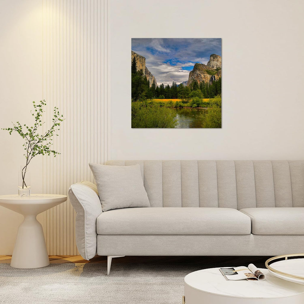 ZXDZSM Custom Canvas Poster - Personalized Wall Art Print (30” x 30”) | Upload Your Image