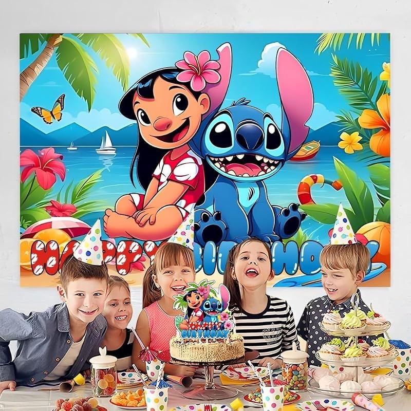 25 Pack Birthday Cake & Cupcake Toppers Set | Kids Party Decorations