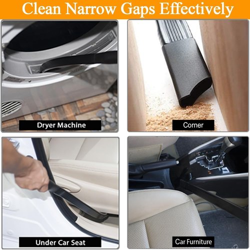 Dyson Vacuum Attachments - Long Flexible Crevice Tool for Car Detailing & Corner Cleaning | Fits V7, V8, V10, V11, V15