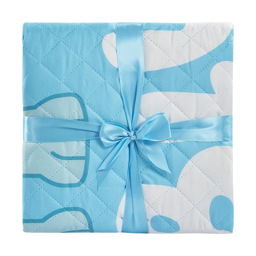 Bluey Twin Bedding Set - Quilted Bedspread Plus Stickers, Perfect for Boys & Girls