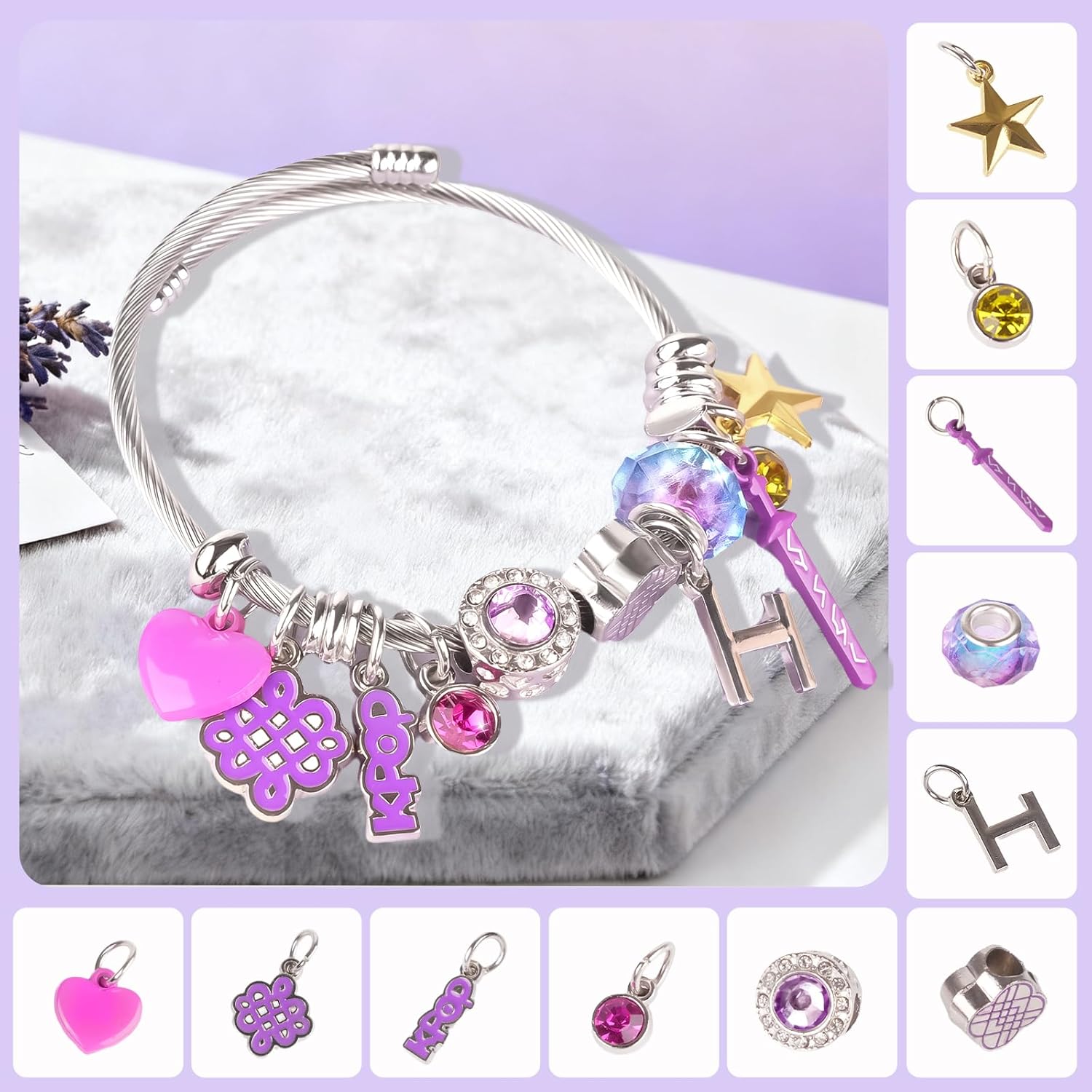 Skiennix KPop Bracelet - Stylish Jewelry Gift for Women | Perfect for Fans & Christmas Celebrations