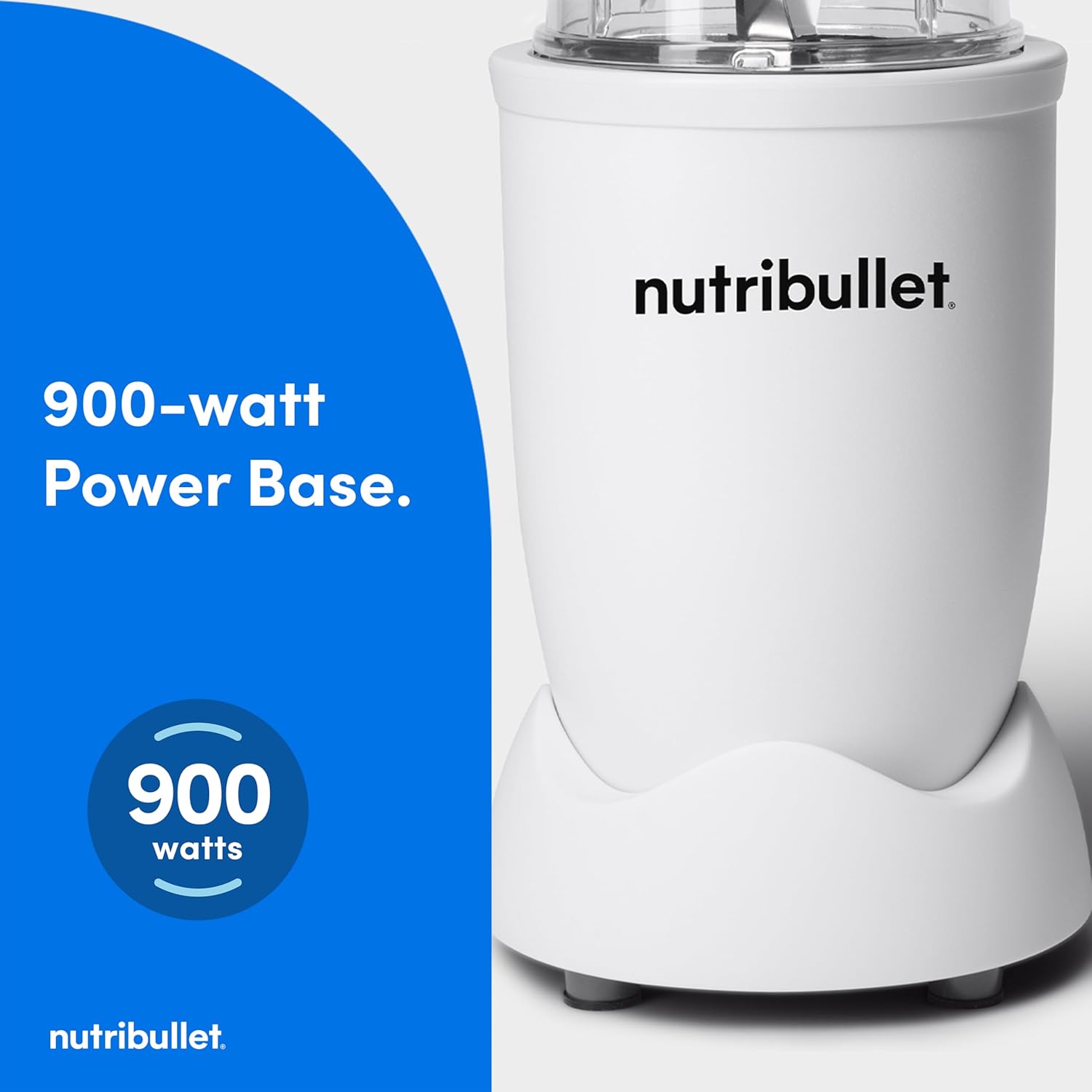 Nutribullet Pro Nutrient Extractor - 900W Power for Smoothies | Matte White Finish