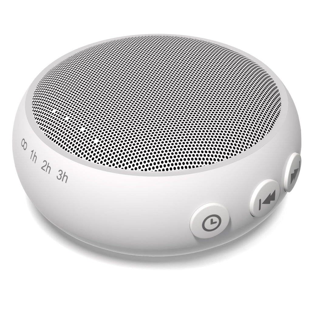 Small Sound Machine Mini White Noise Machine for Baby Kids Adult with 32 Soothing Sounds 32 Volume Levels Sleep Brown Noise Machine for Travel Office Privacy with 4 Timer & Memory