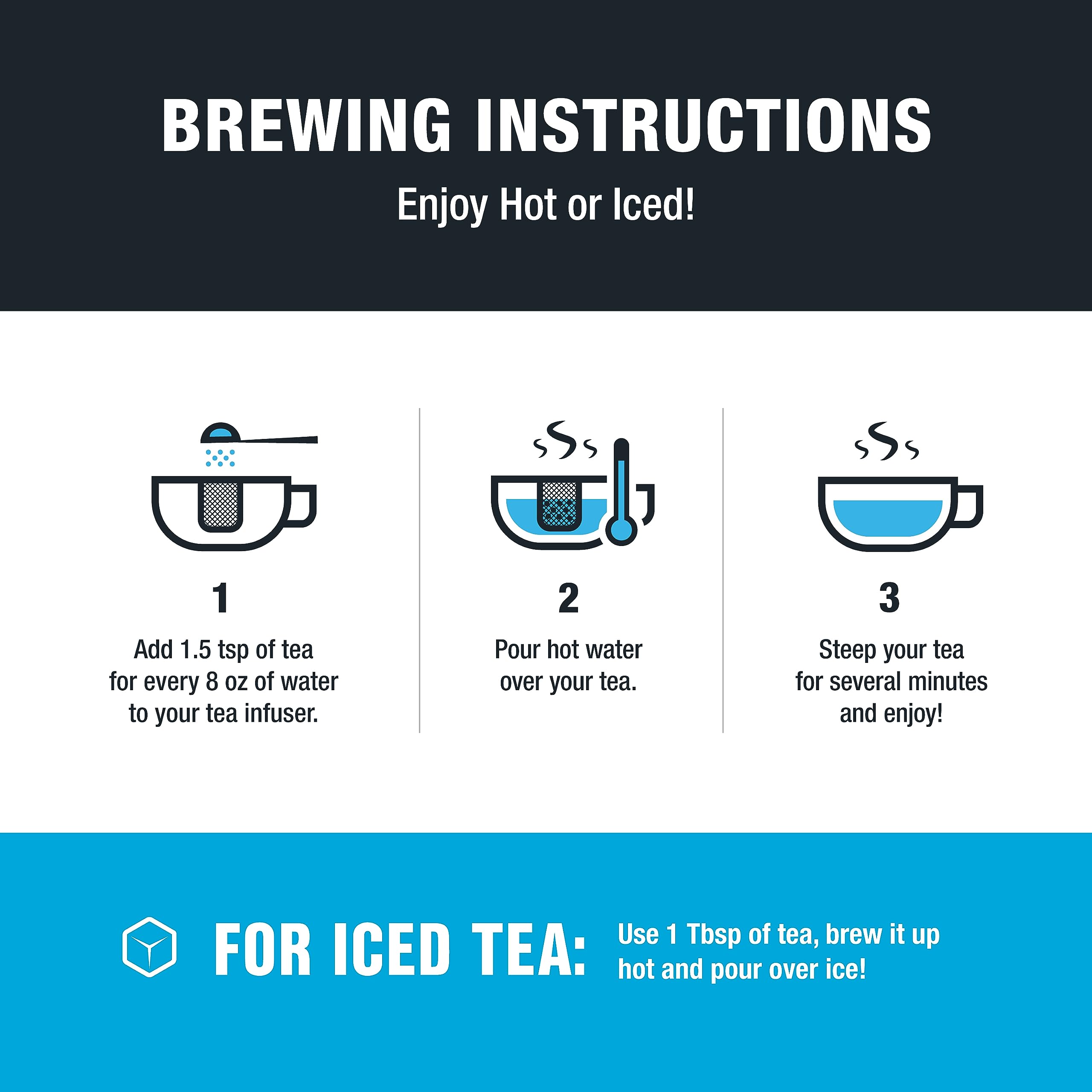 Tiesta Tea - Fruity Tea Sampler Dry Flight Set, Loose Leaf, No Caffeine, Makes Hot and Iced, Assorted Fruit Brews with Mango, Peach, Orange Drinks & More, 8 Resealable Sample Pouches