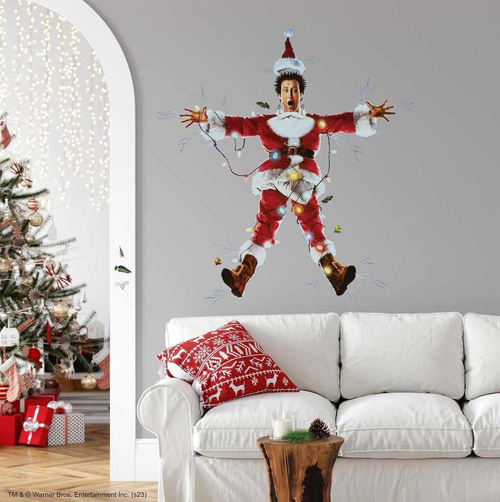 RoomMates National Lampoon's Christmas Vacation Wall Decal - Festive Red Design