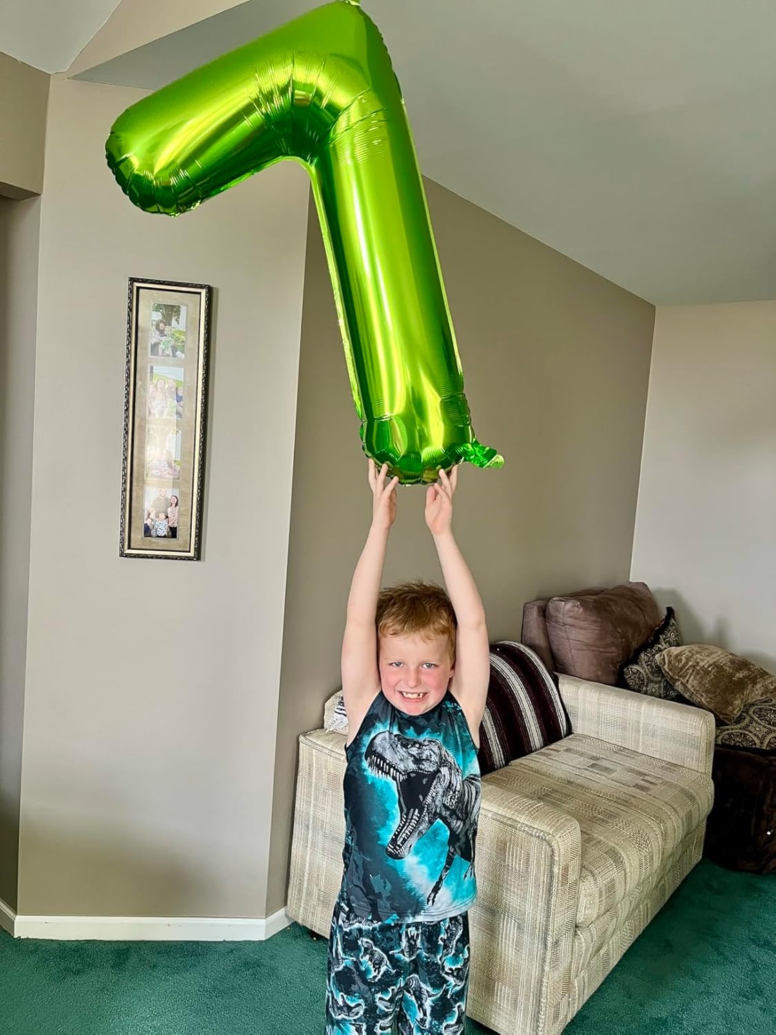 Number 0 Balloons - 40 Inch Light Green Birthday Decorations for Milestone Events