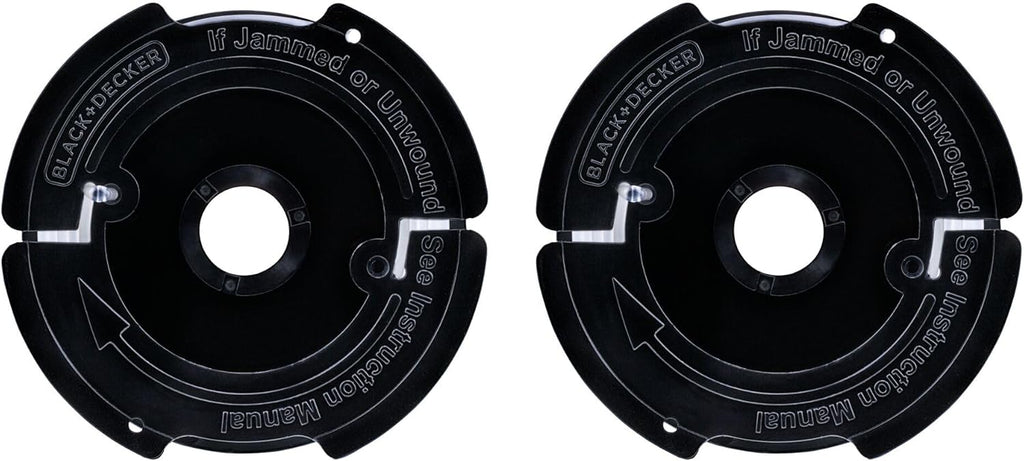 Black+Decker Weed Eater String Trimmer Line Replacement Spool - Autofeed 30 ft, 0.065-Inch, 2-Pack