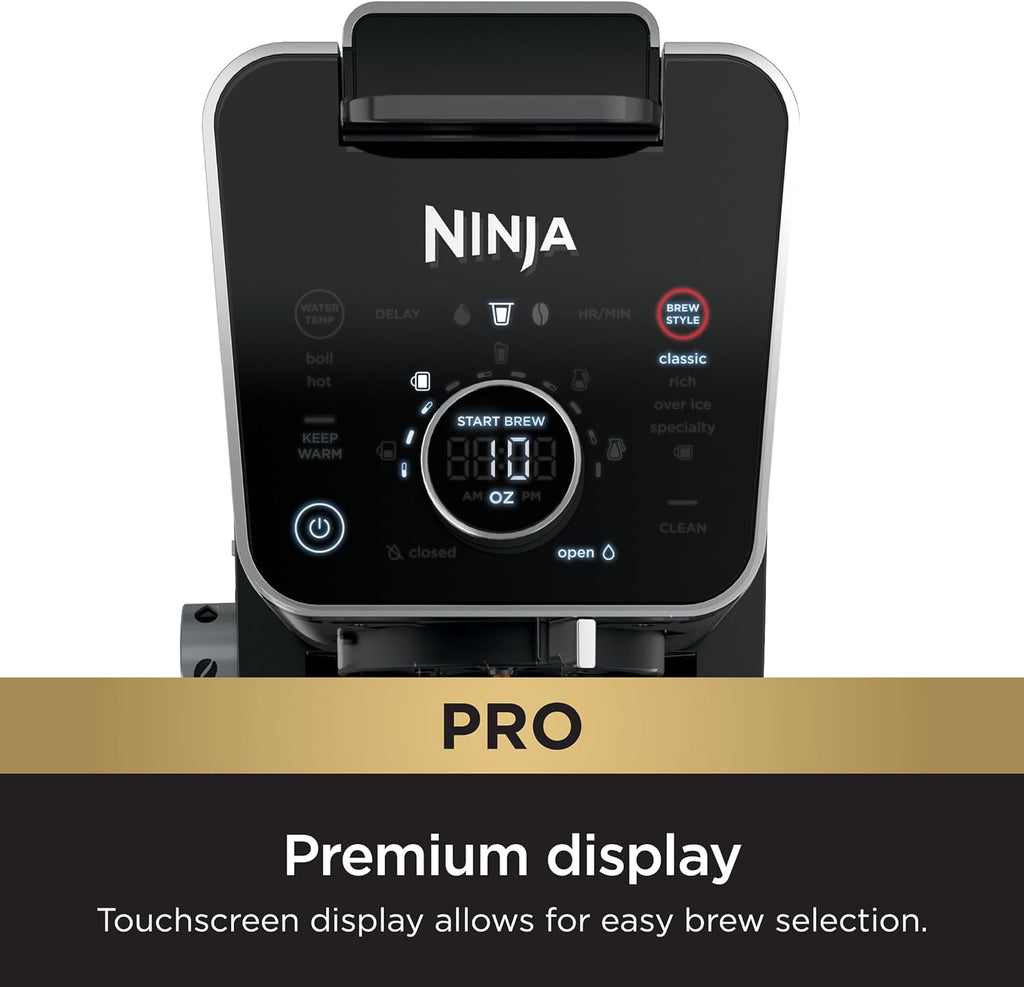 Ninja Drip Coffee Maker - DualBrew Pro Specialty System | 12-Cup & K-Cup Compatible, CFP301