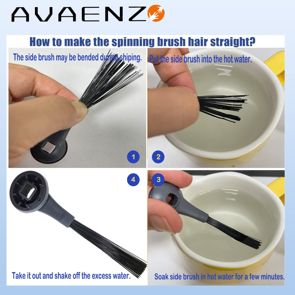 Replacement Parts Compatible with Shark AV2610WA AV2630WA RV2610WA AV2620WA Matrix Plus 2- in-1 Robot Vacuum Cleaner,1 Main Brush,2 Filters,3 Mop Pads,6 Side Brushes,1 Pre Filter,1 Filter