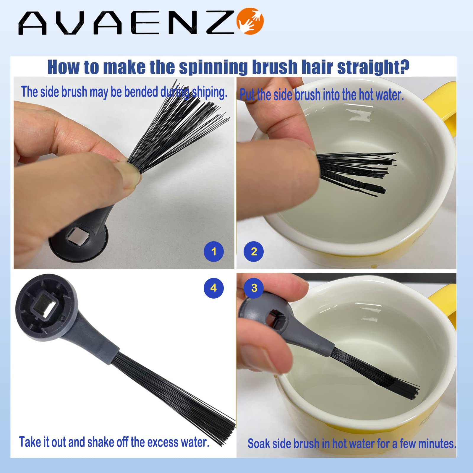 Replacement Parts Compatible with Shark AV2610WA AV2630WA RV2610WA AV2620WA Matrix Plus 2- in-1 Robot Vacuum Cleaner,1 Main Brush,2 Filters,3 Mop Pads,6 Side Brushes,1 Pre Filter,1 Filter