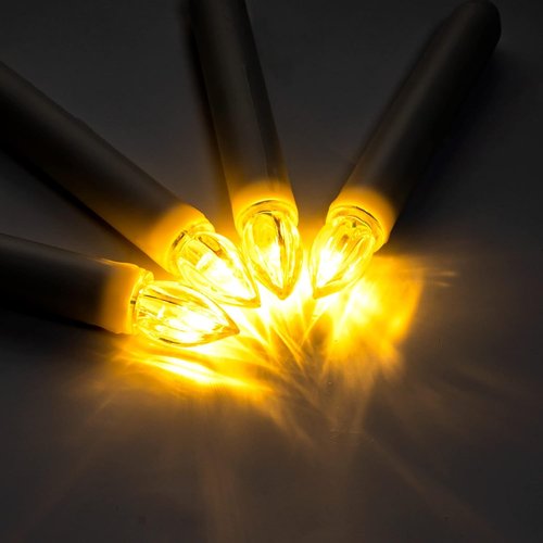 Homemory 12PCS LED Window Candles - 2X Brighter Flameless Taper Candles with Timer & Suction Cups for Holiday Decor