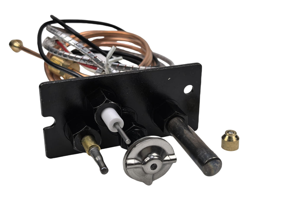 10002264 Pilot Assembly NG/LPG Fireplace Replacement of HHT Majestic & VC NG/LPG Pilot Assembly for Fireplaces, Fryer with 750mV Thermopile
