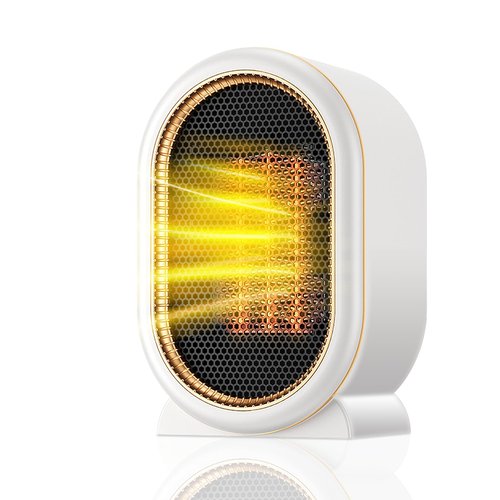 Space Heaters for Indoor Use,1200W 2Speed Portable Heater Fast Quiet Electric Small Space Heater for bedroom,Ceramic Heates Personal Heaters Mini Space Heater Overheating Protection,Dumping Shutdown