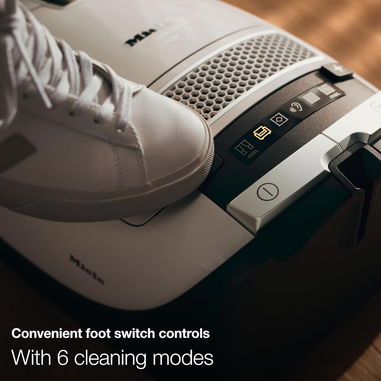 Miele Complete C3 Calima Vacuum Cleaner - Turbobrush for Low-Medium Pile Carpet & Hard Floors | Curry Yellow