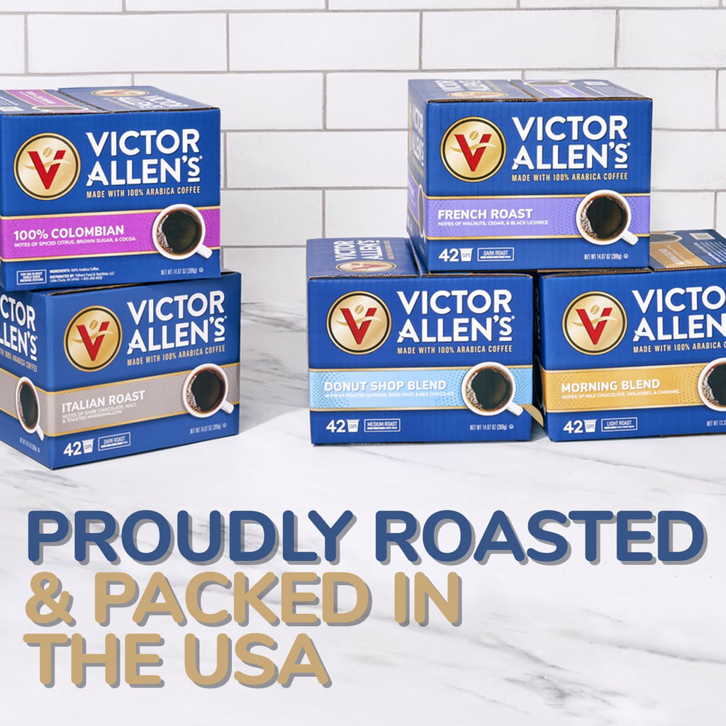 Victor Allen's Coffee Hazelnut Flavored Medium Roast | 12 Count Single Serve Pods for Keurig