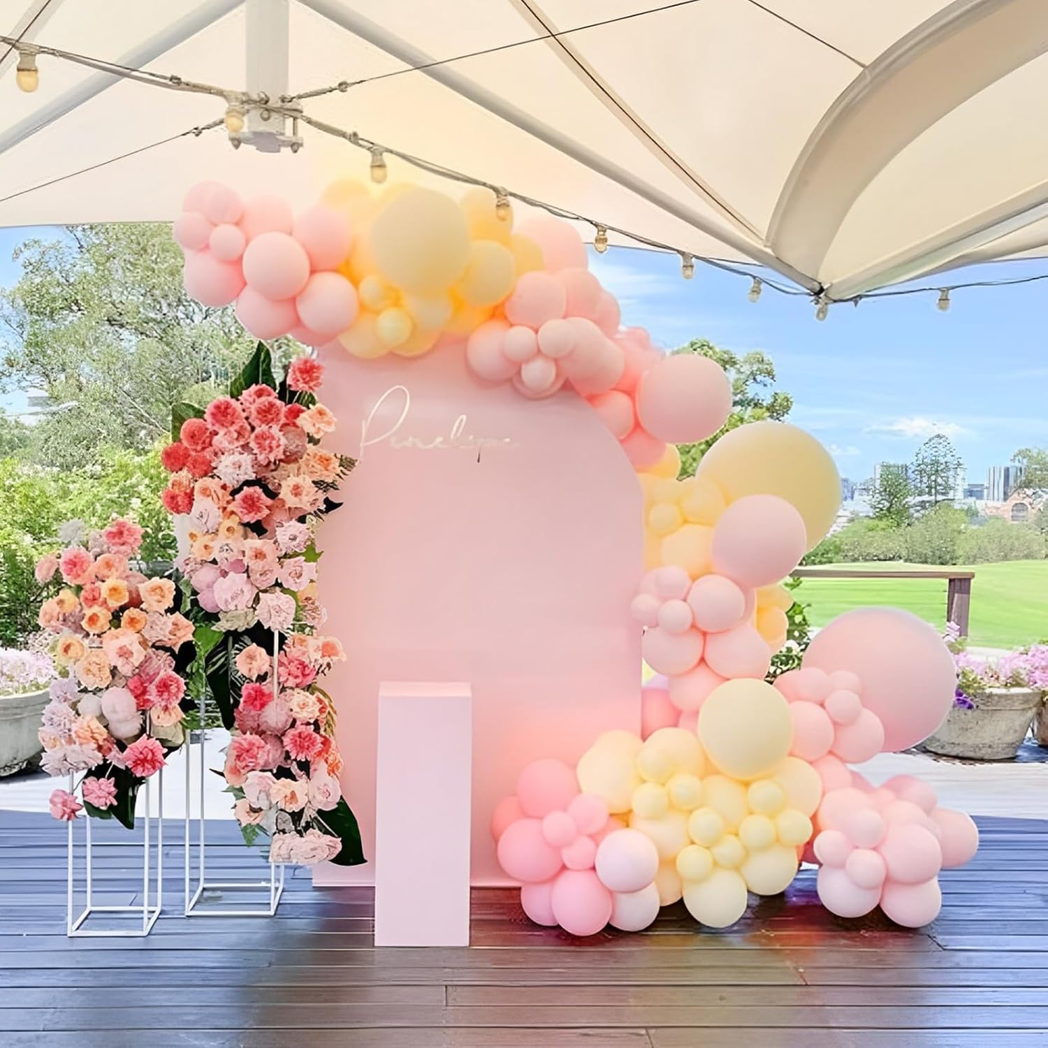Voircoloria 12-Inch Pastel Yellow Balloons - 110pcs Latex Party Decorations for Weddings, Birthdays & More