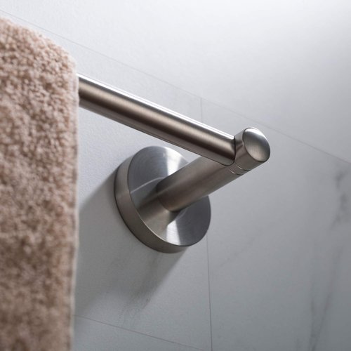 KRAUS Elie 24-inch Bathroom Towel Bar, Brushed Nickel Finish, KEA-18837BN