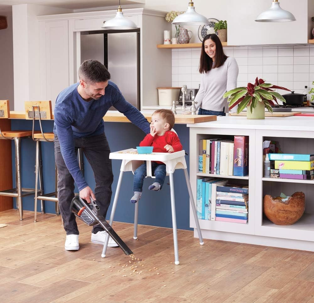 BLACK+DECKER Hand Vacuum - 16V MAX* DUSTBUSTER AdvancedClean+ for Powerful Cleaning | Compact Design