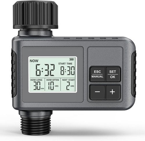 Insoma Water Timer - 1 Zone Outdoor Hose Timer with Auto/Manual/Rain Delay Modes for Garden Irrigation