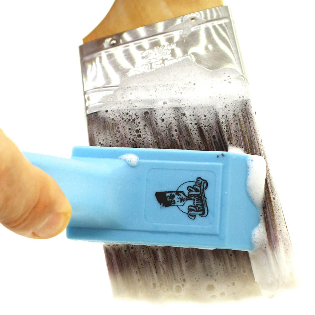 Pretty Boy Paint Cleaner & Conditioner – Eco-Friendly Solution for Cleaning & Conditioning Paint Brushes, Rollers, and Tools – Removes Water-Based Paints, Stains, Primers, and More (8.8 oz Bottle)