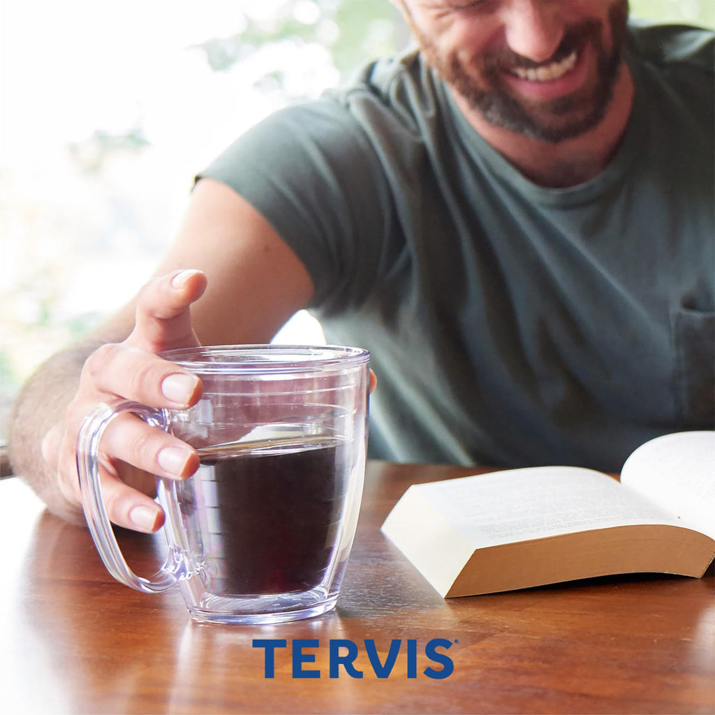 Tervis Made in USA Double Walled NHL Colorado Avalanche Insulated Tumbler Cup Keeps Drinks Cold & Hot, 16oz Mug, Primary Logo