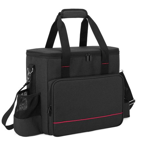 samdew Portable Heater Carry Bag Compatible with Mr. Heater MH9BX, Buddy Propane Heater Carrying Case with Pockets and Handles, Black, Bag Only