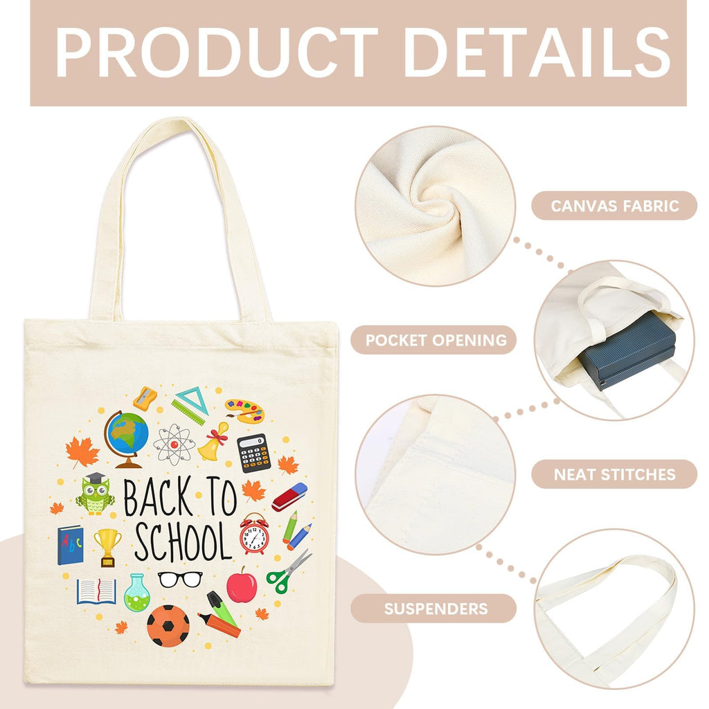 ORJ 50 PCS 13 x 15 Inch Sublimation Blank Canvas Bags Bulk, Tote Bags for Sublimation, Canvas Tote Bags DIY Custom Shopping Bag