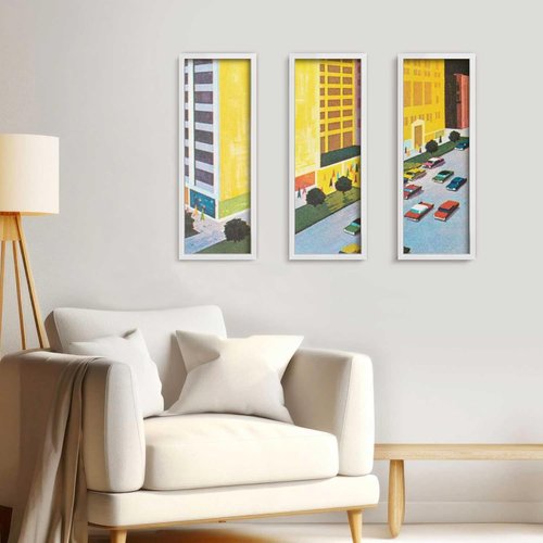 LaVie Home 8x24 Picture Frame - Classic White Wall Display Frame with HD Plexiglas | Vertical & Horizontal Use