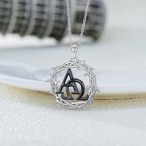 Crown Of Thorns Necklace - 925 Sterling Silver Thorn Pendant | Meaningful Christian Jewelry Gift