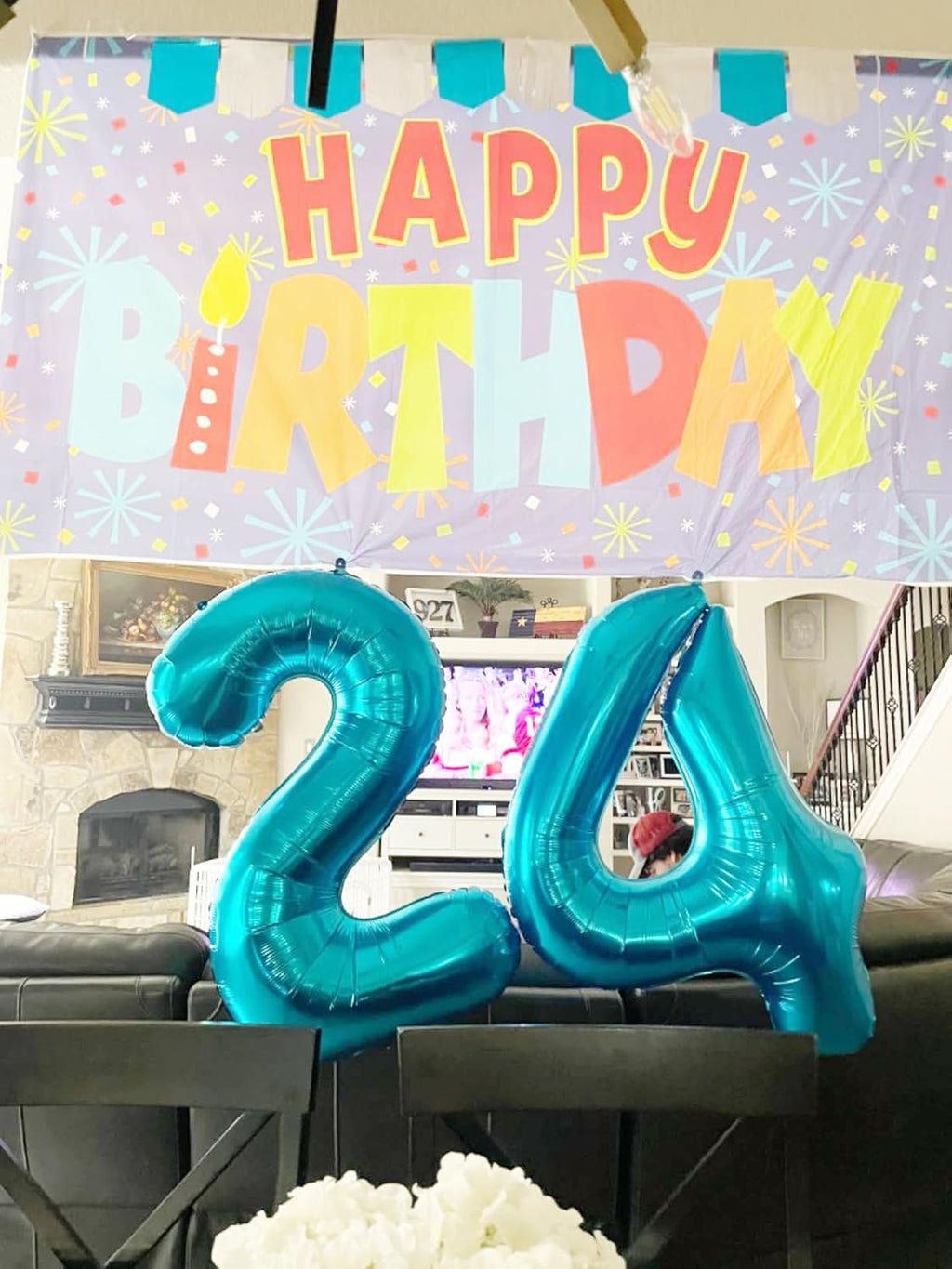 Number 6 Balloon - 40 Inch Light Blue Birthday Decoration for Men & Women | Perfect for 6th Birthday Celebrations