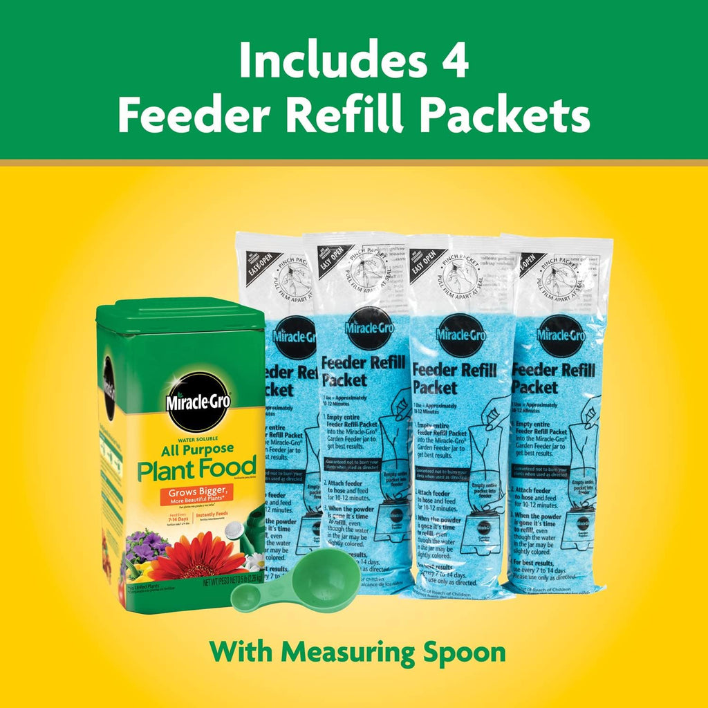 Miracle-Gro Water Soluble All-Purpose Plant Food - Fertilizer for Indoor & Outdoor Plants | 5 lbs